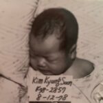 Bébé kyung soon kim avant adoption